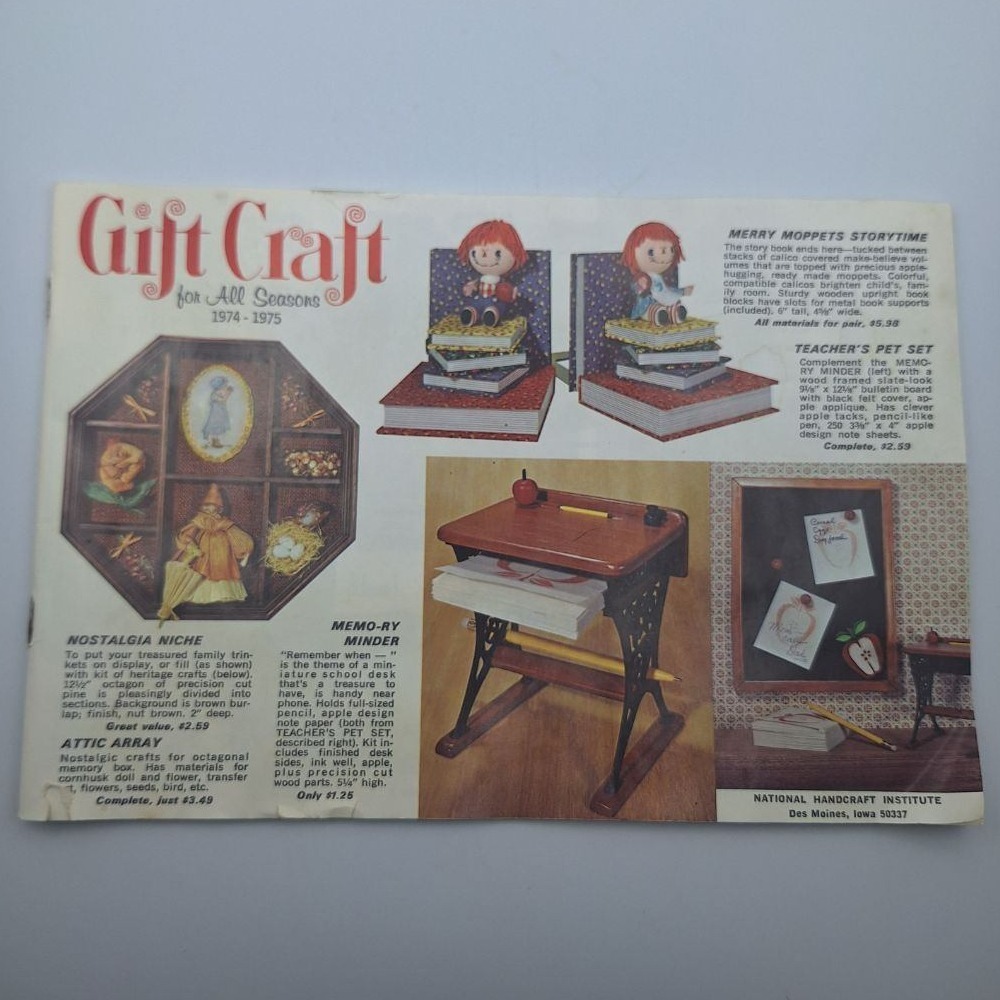 Gift Craft Vintage Book Catalog‎ Collectible Product Giftware Reference Book